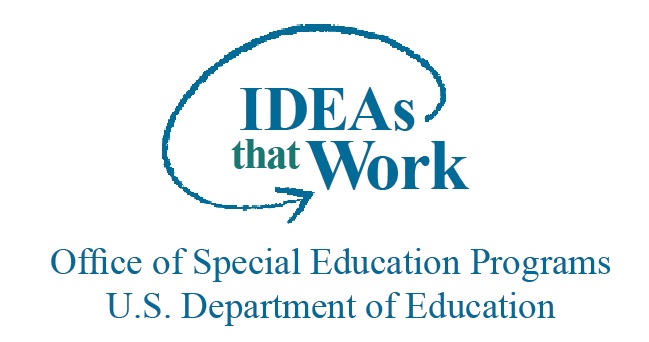 IDEAs that Work Logo, Office of Special Education Programs U.S. Department of Education